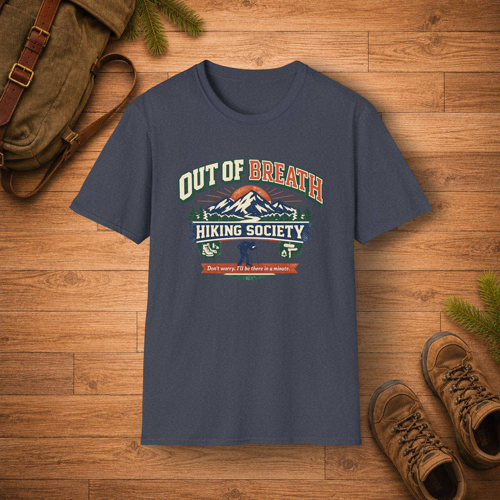 Out Of Breath, Hiking Society T-Shirt