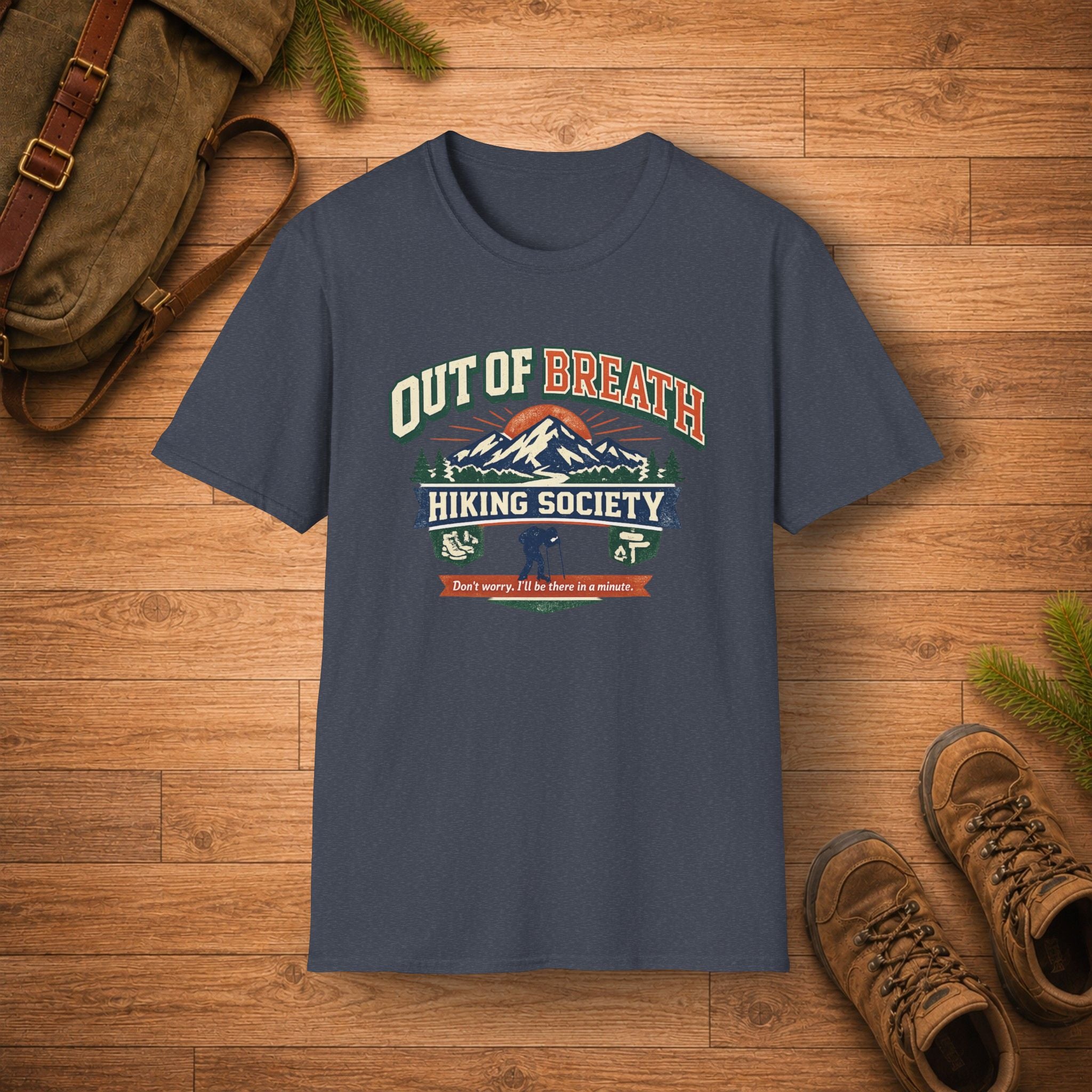 Out Of Breath, Hiking Society T-Shirt