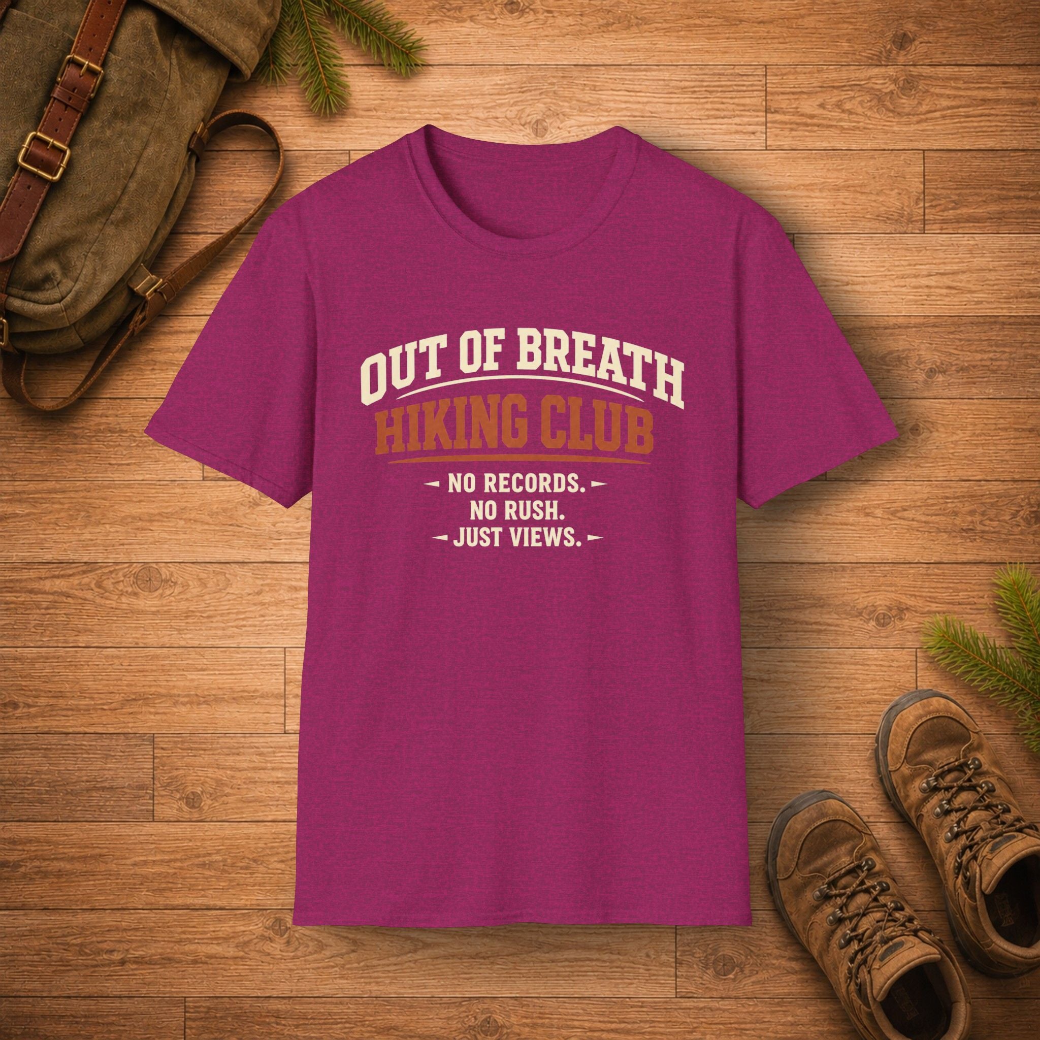 Out of Breath Hiking Club T-Shirt