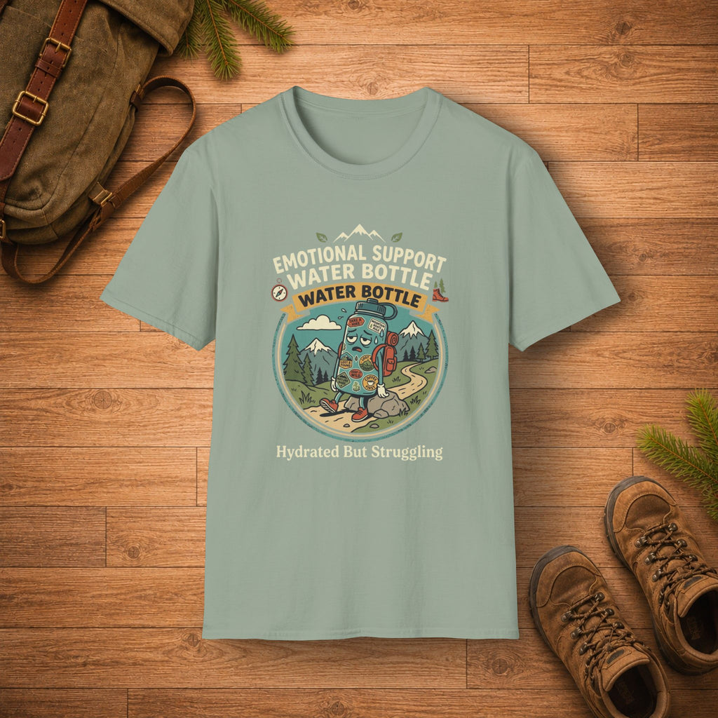 Emotional Support Water Bottle T-Shirt