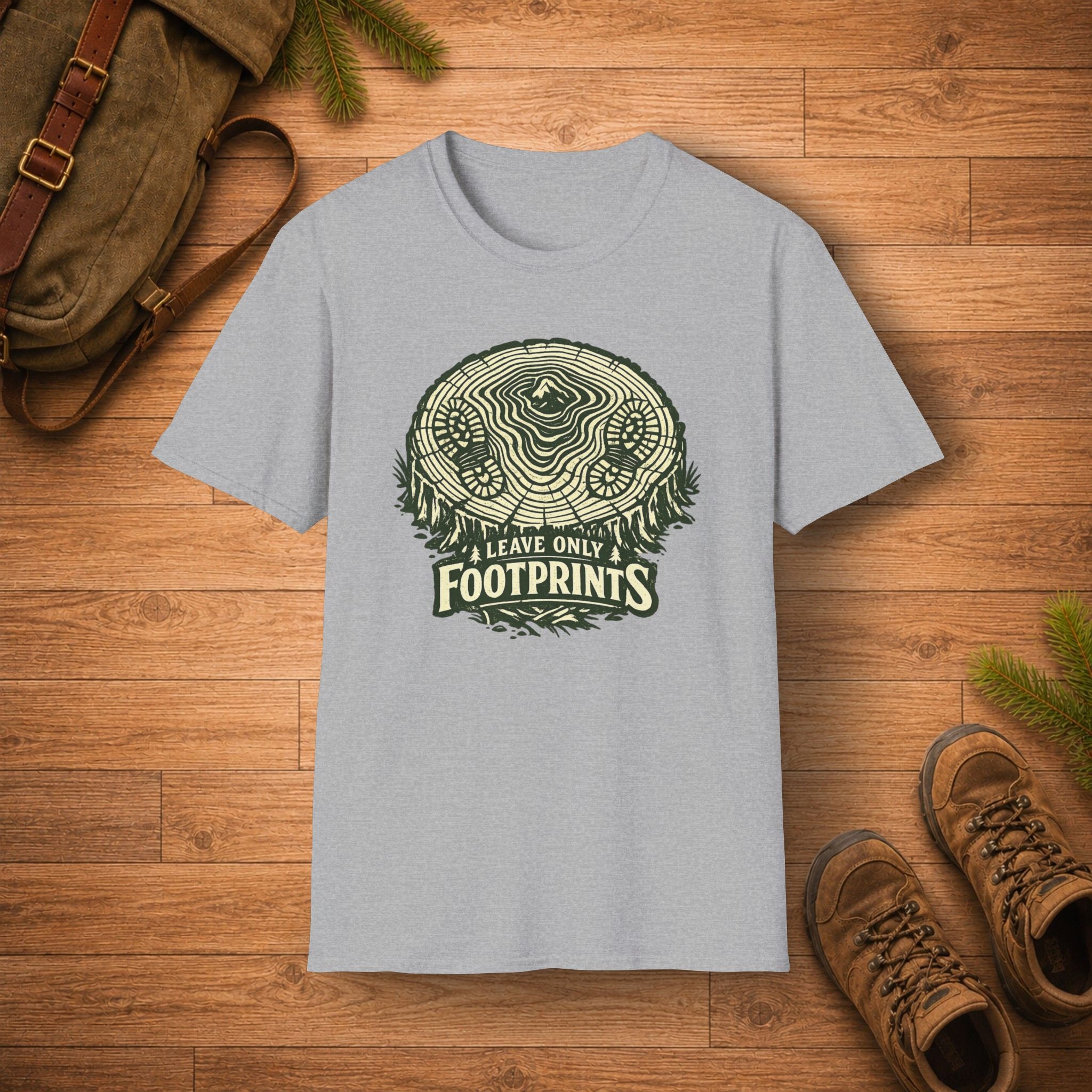 Leave Only FootPrints T‑Shirt