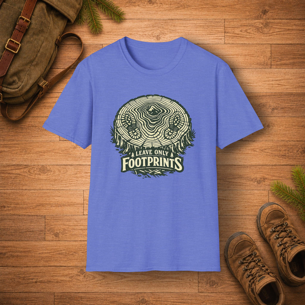 Leave Only FootPrints T‑Shirt