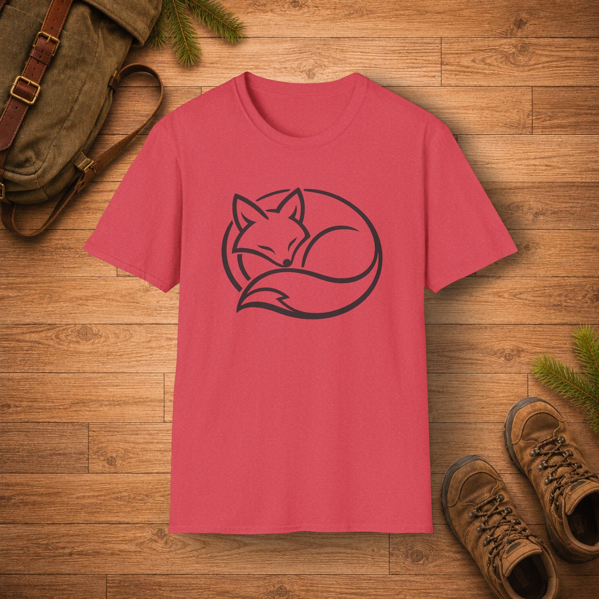Curl Up Fox T-Shirt
