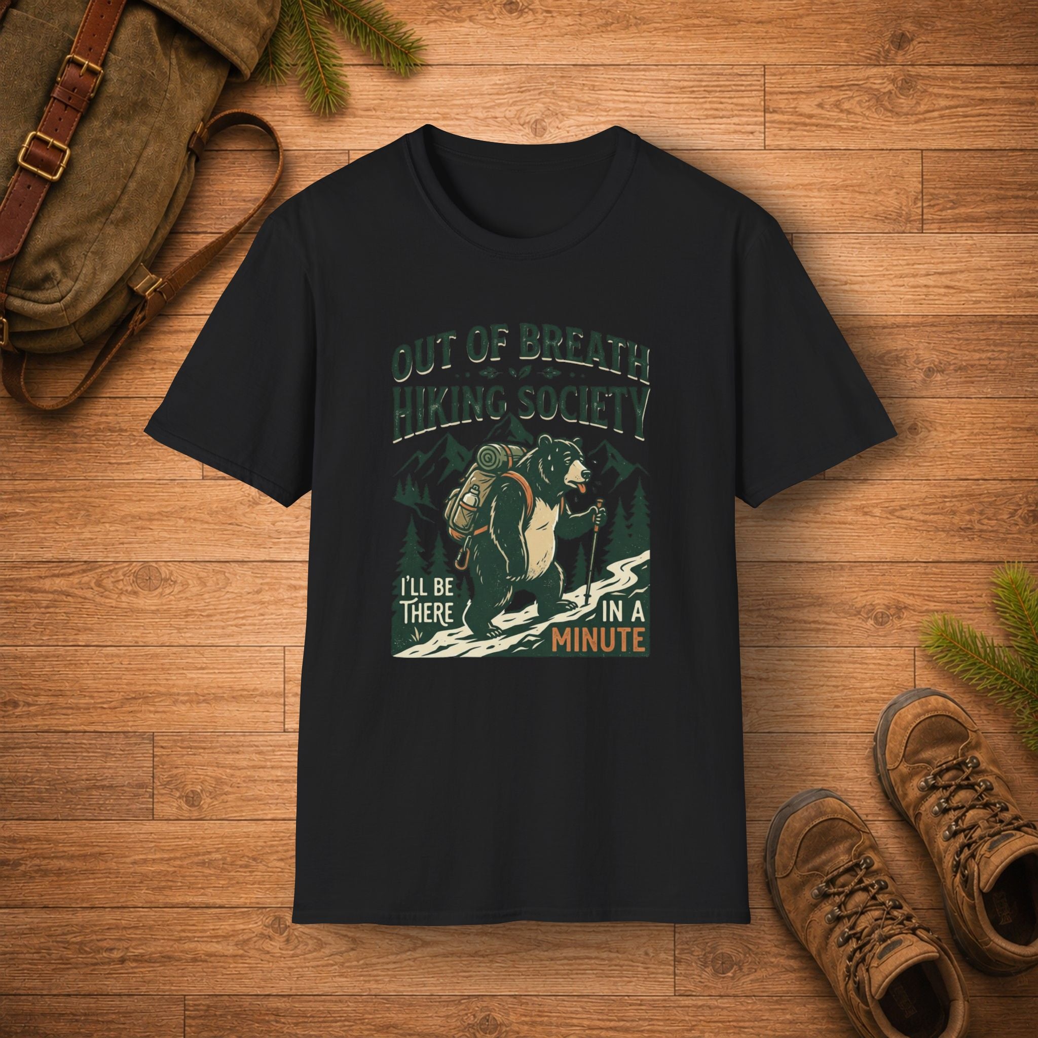 Out Of Breath Bear T-Shirt