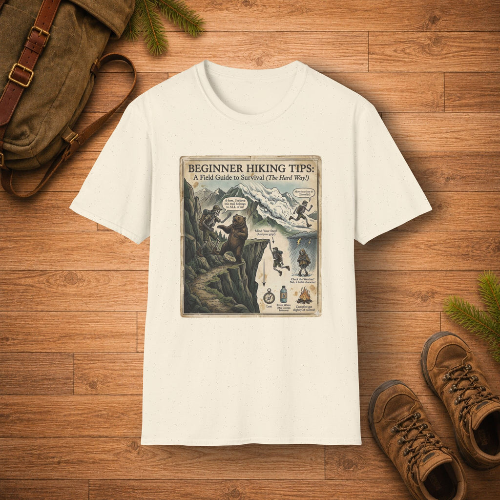 Beginner Hiking Tips T‑Shirt
