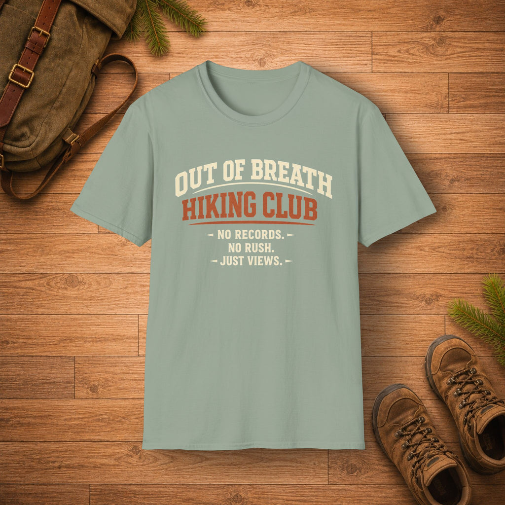 Out of Breath Hiking Club T-Shirt