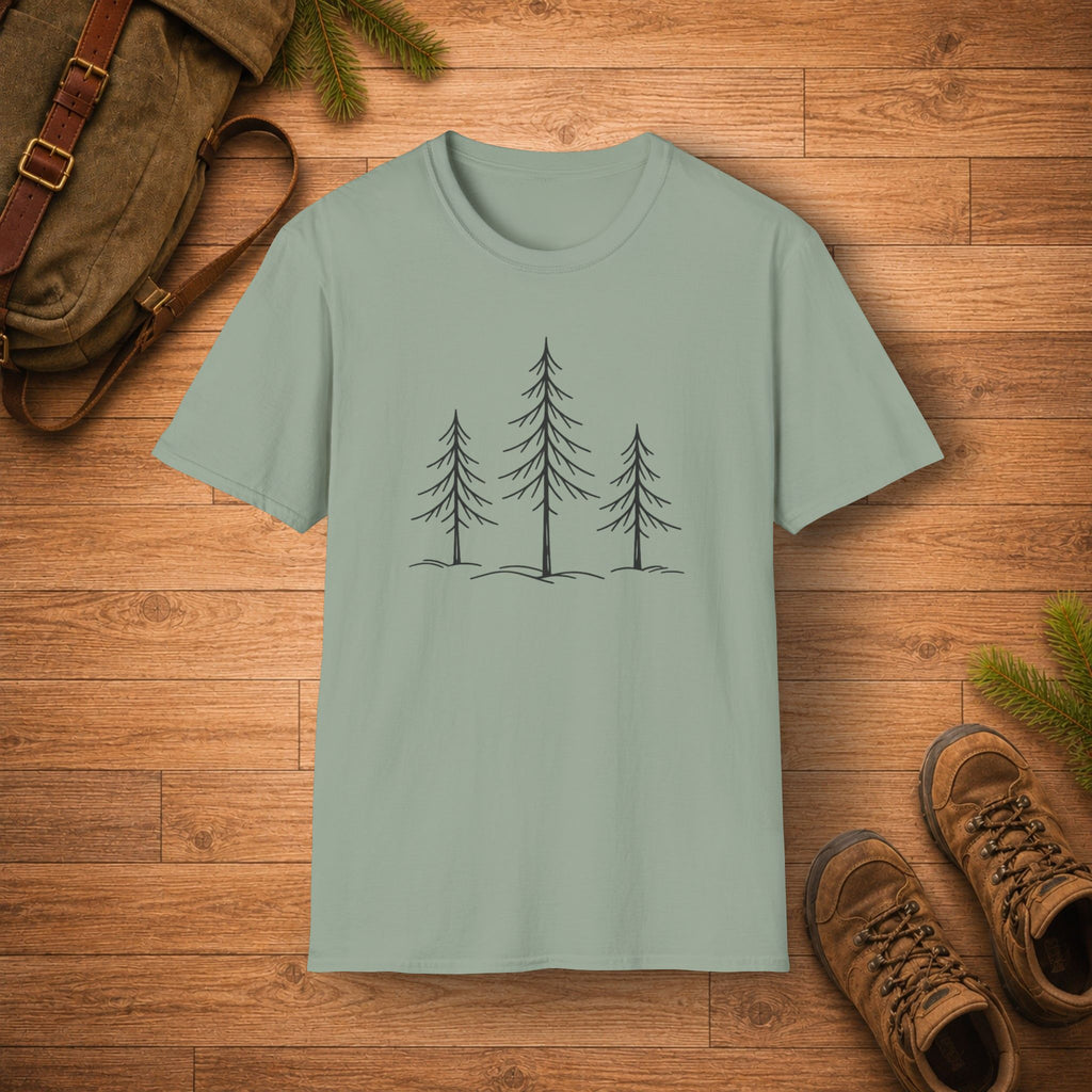 Three Pine Trees T-Shirt