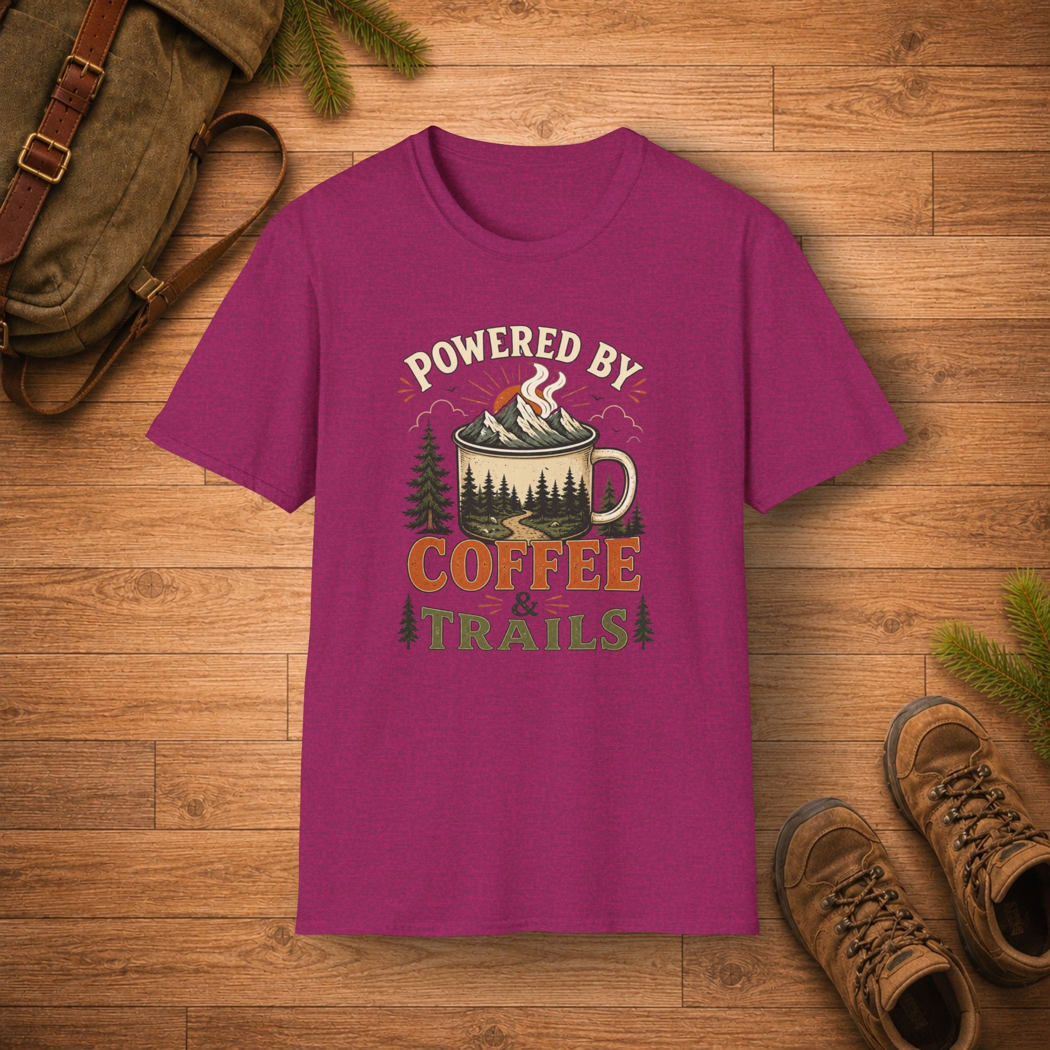 Powered By Coffee & Trails T-Shirt