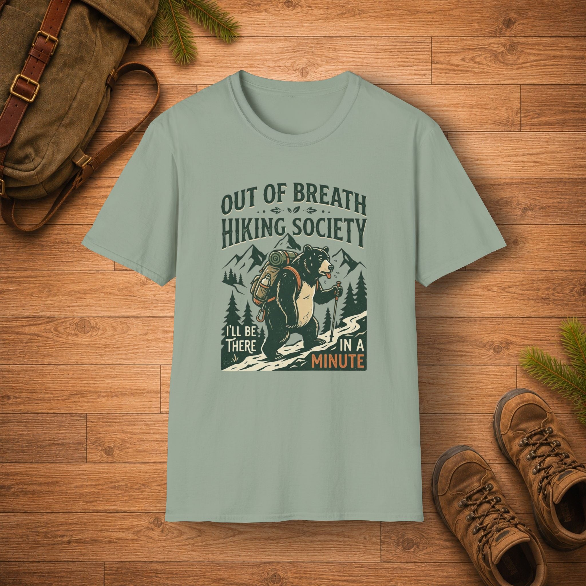 Out Of Breath Bear T-Shirt