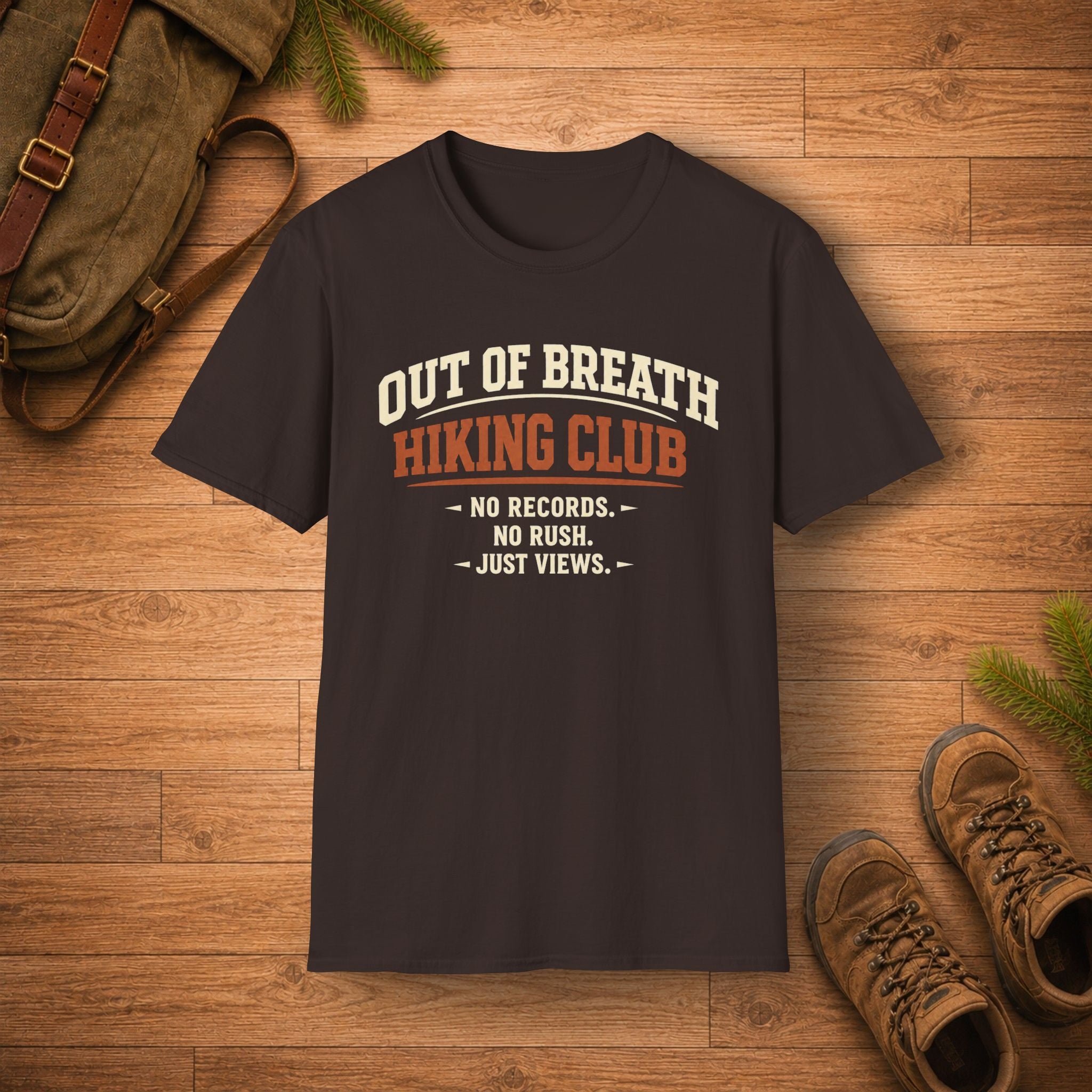 Out of Breath Hiking Club T-Shirt