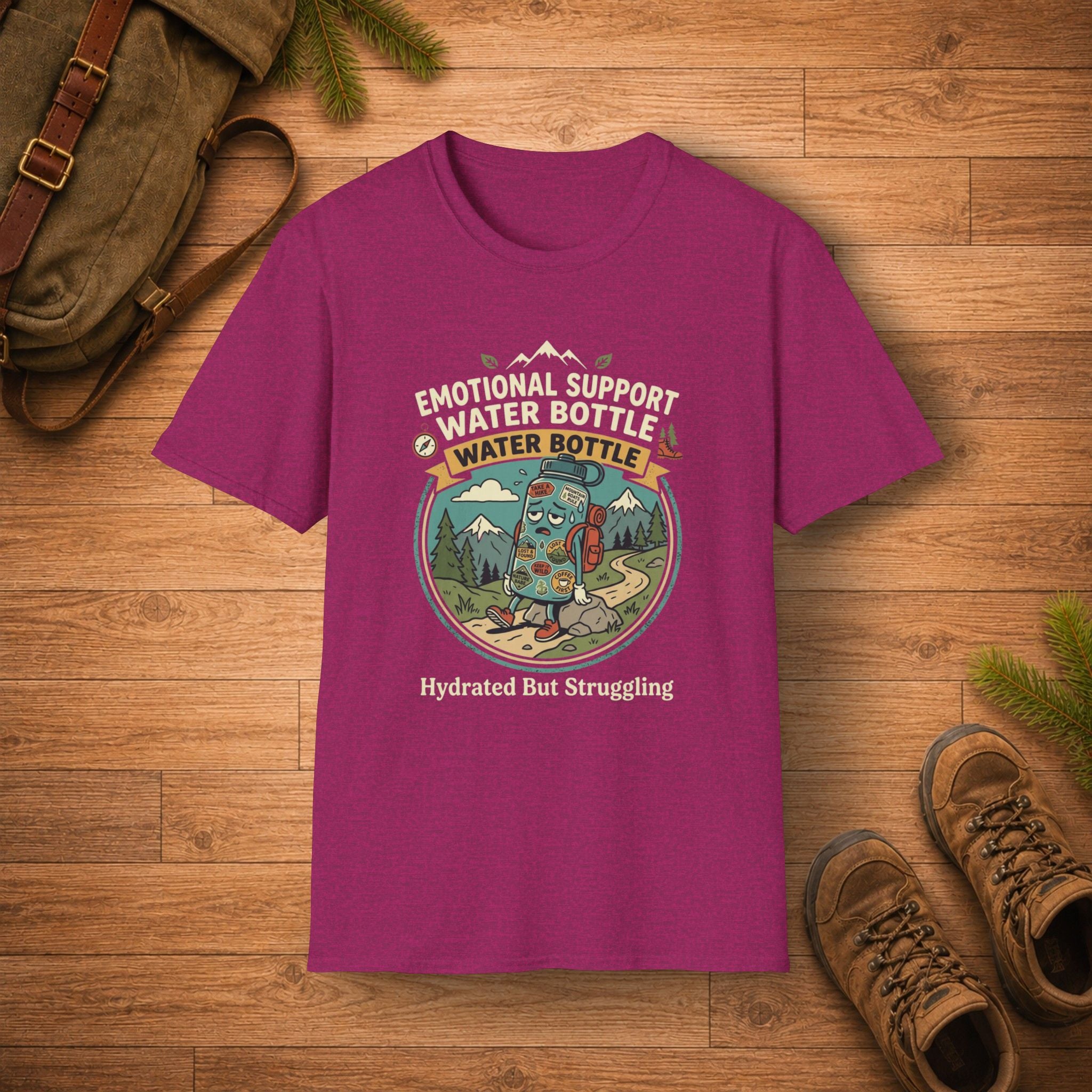 Emotional Support Water Bottle T-Shirt