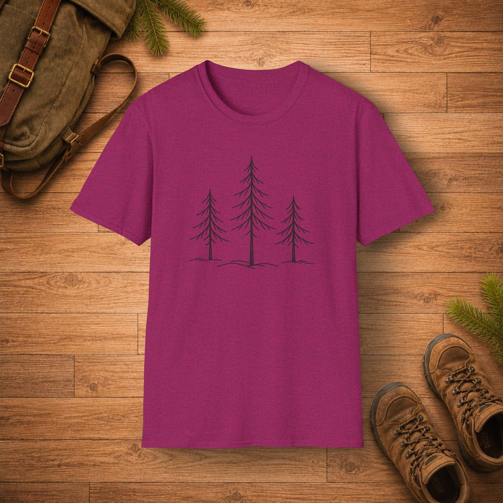 Three Pine Trees T-Shirt