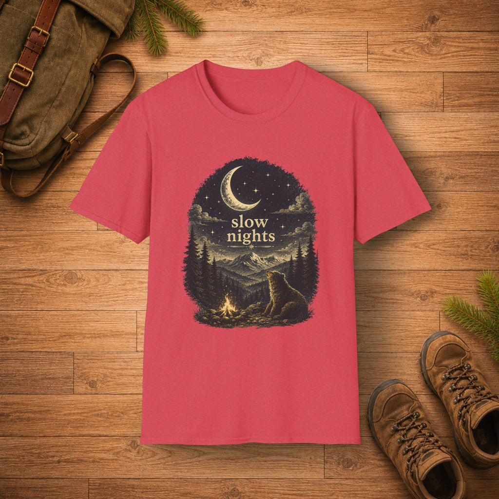 Slow Nights Bear T-Shirt