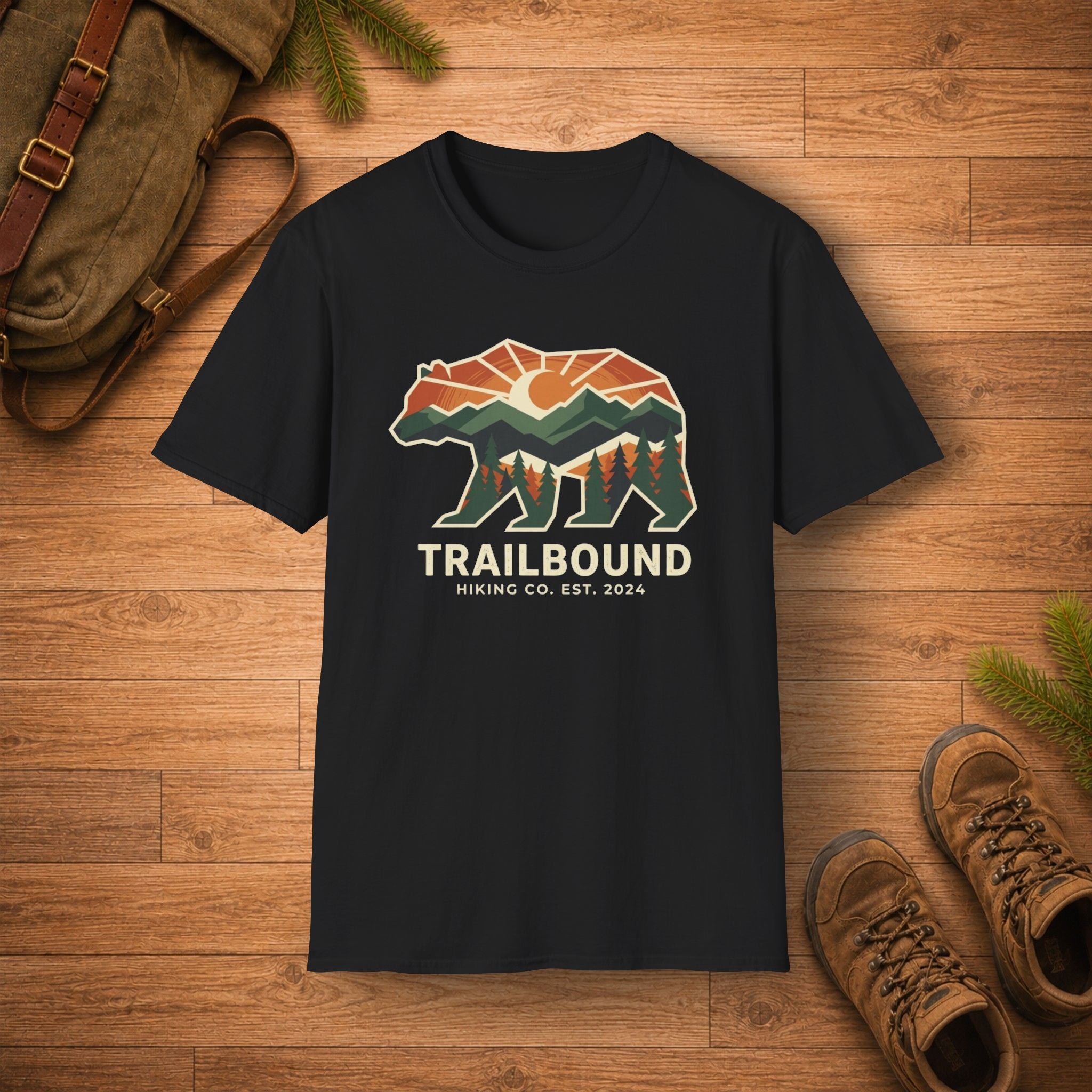 Trailbound Bear T‑Shirt