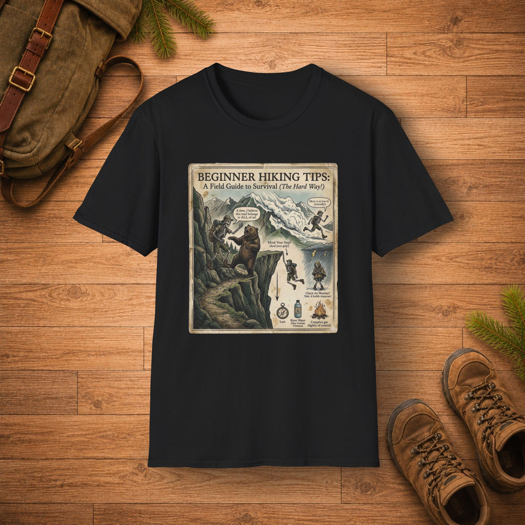 Beginner Hiking Tips T‑Shirt