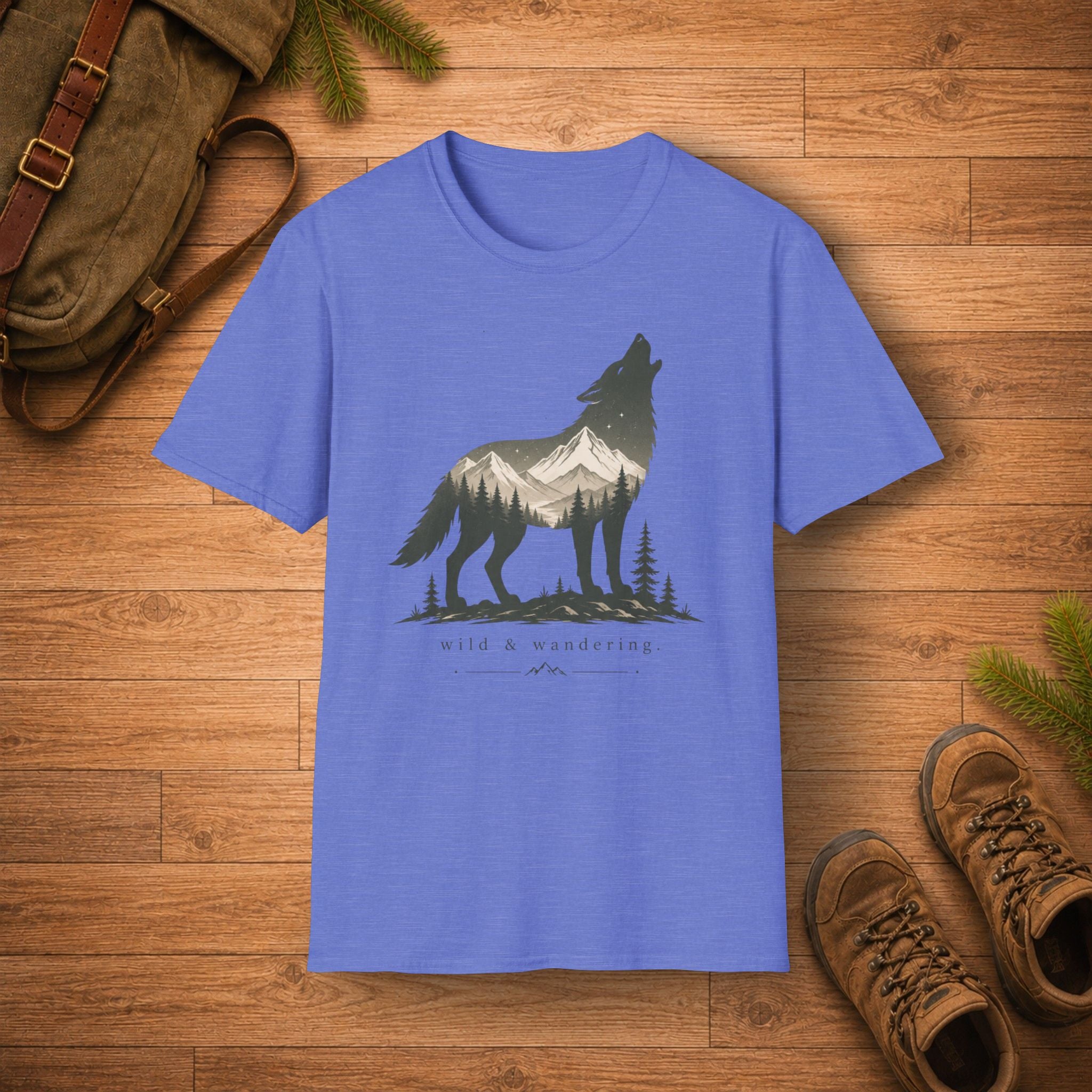 Wild & Wandering Wolf T-Shirt