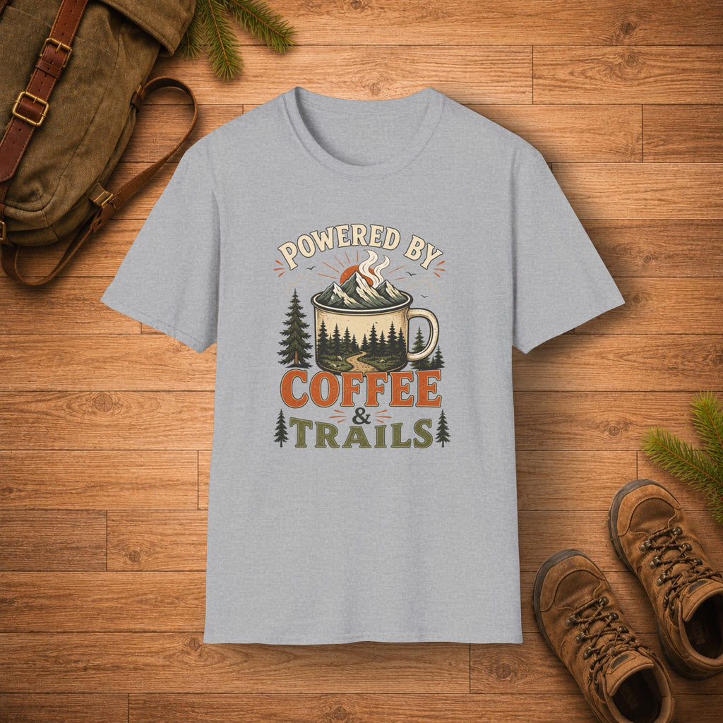 Powered By Coffee & Trails T-Shirt