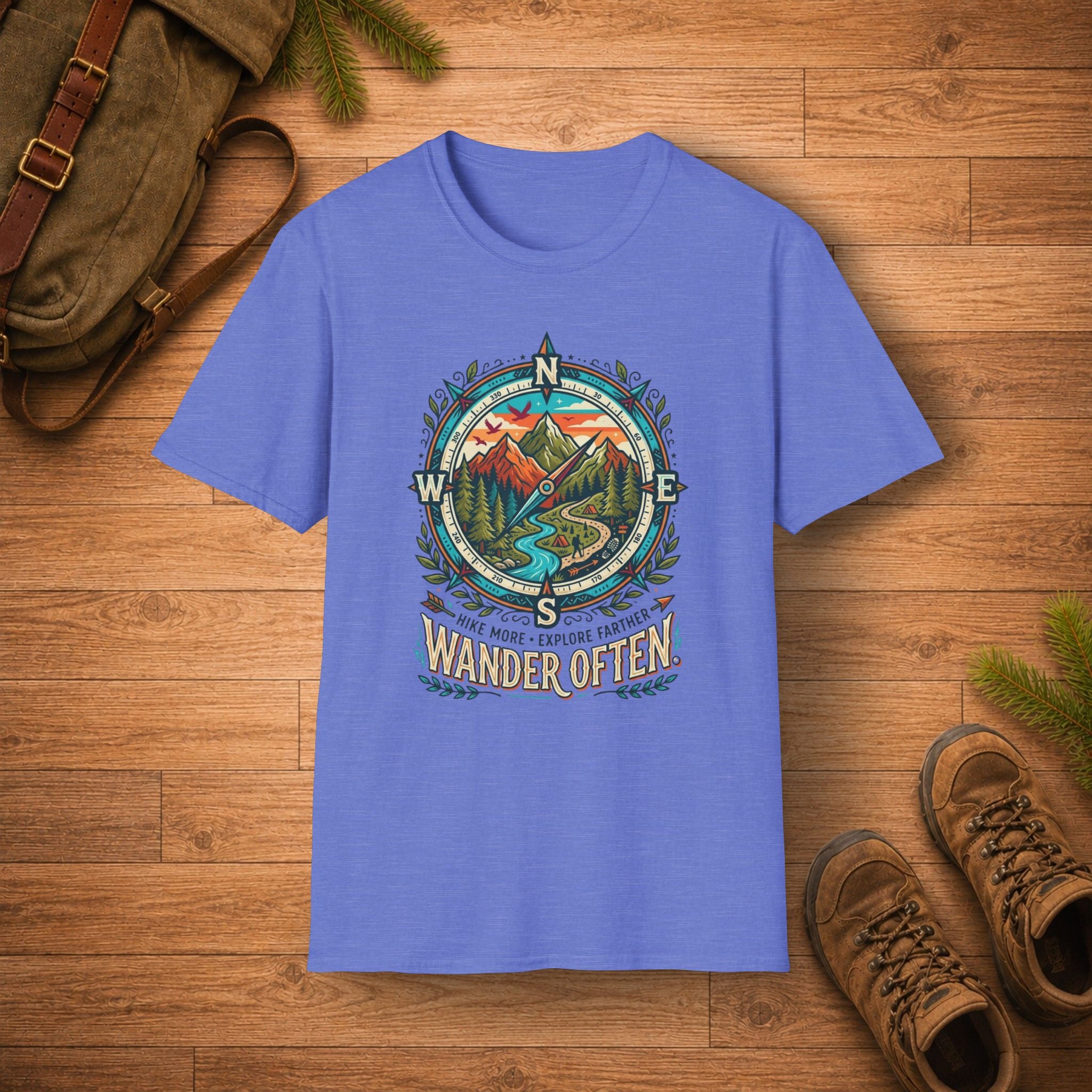 Wander Often Compass T‑Shirt