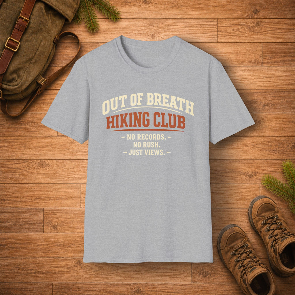 Out of Breath Hiking Club T-Shirt