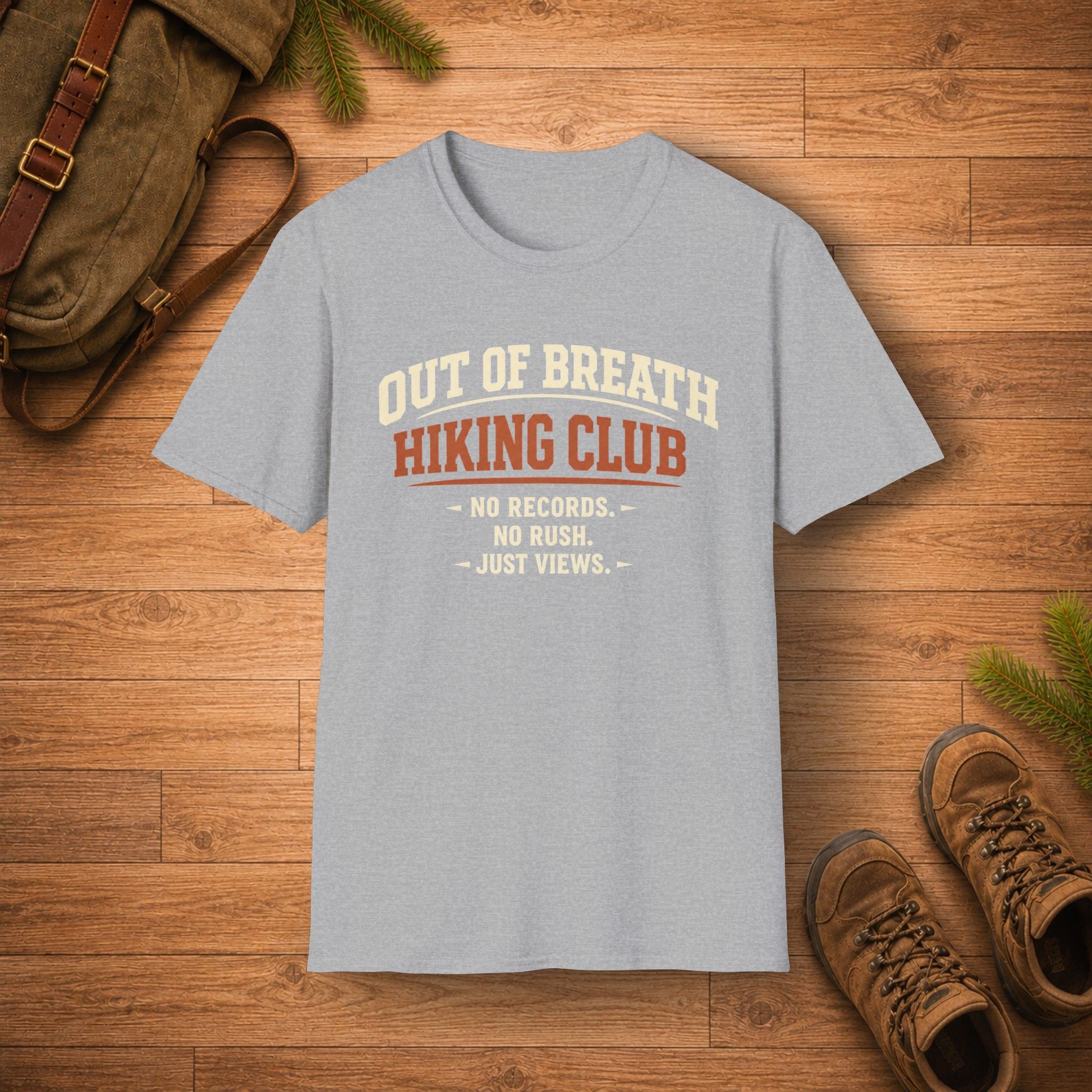 Out of Breath Hiking Club T-Shirt