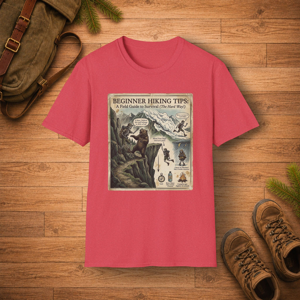 Beginner Hiking Tips T‑Shirt
