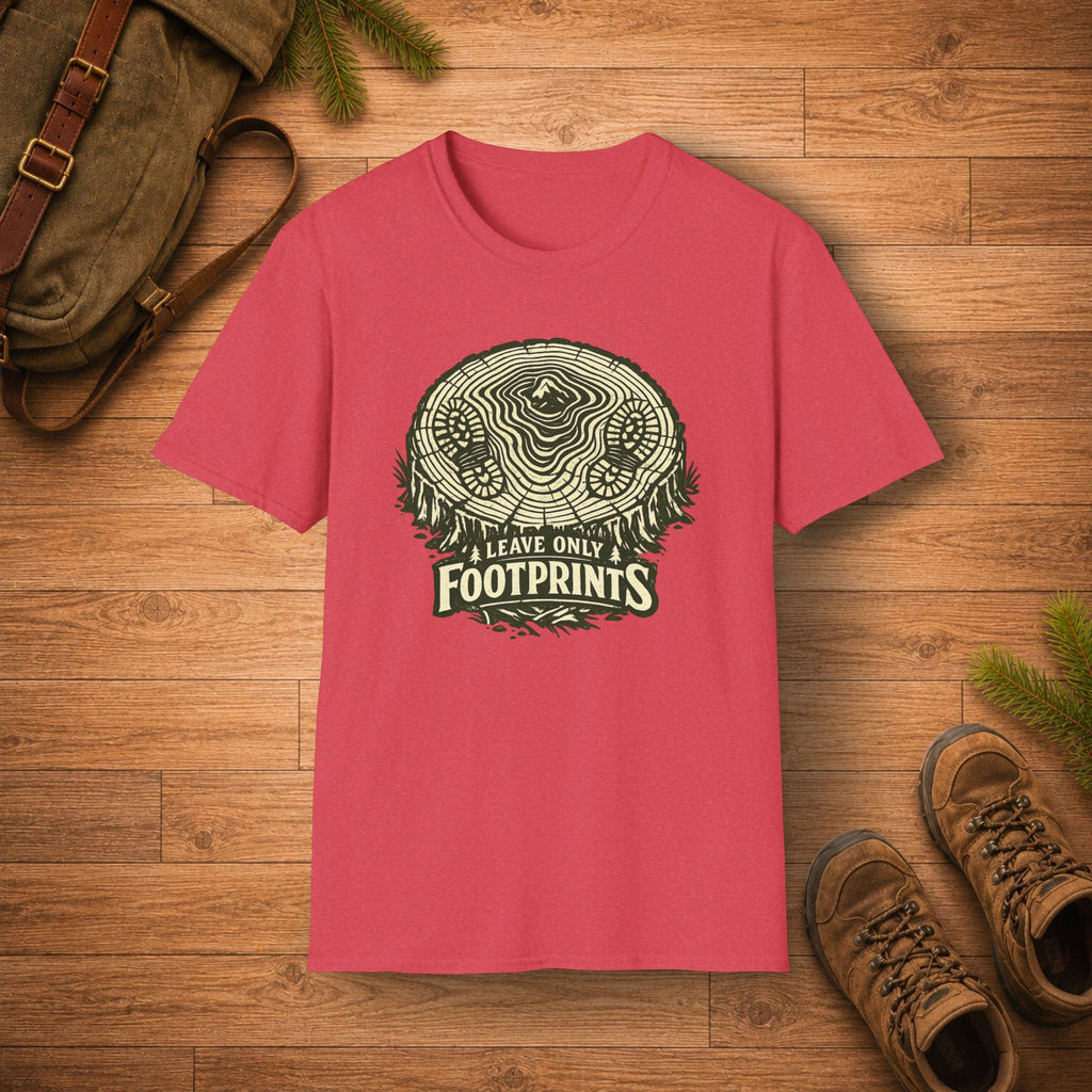 Leave Only FootPrints T‑Shirt