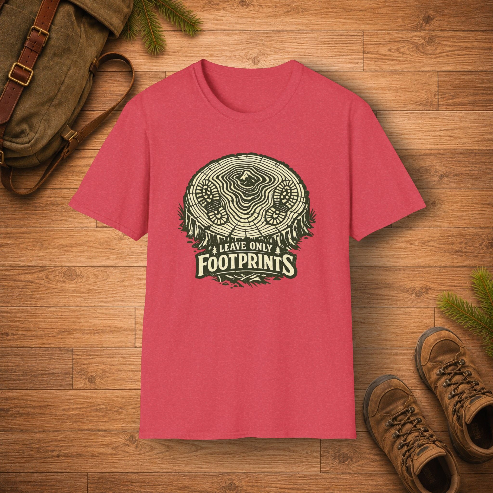 Leave Only FootPrints T‑Shirt