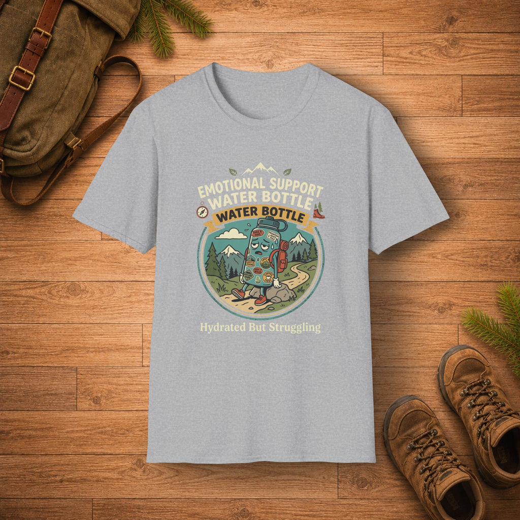 Emotional Support Water Bottle T-Shirt