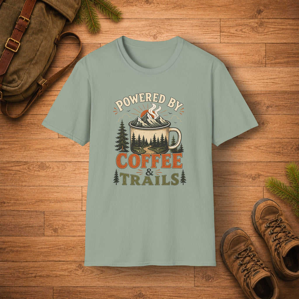 Powered By Coffee & Trails T-Shirt