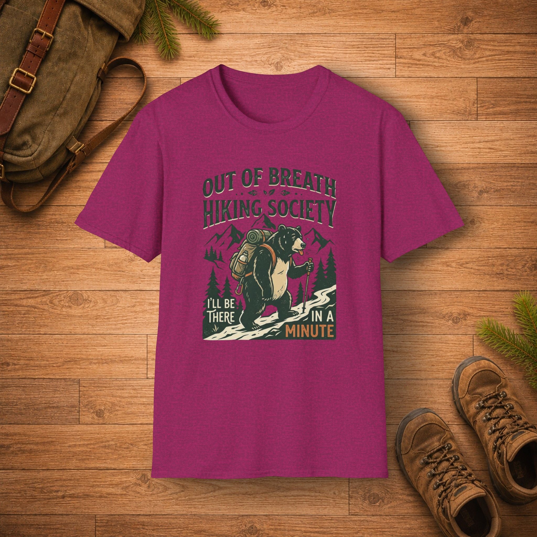 Out Of Breath Bear T-Shirt
