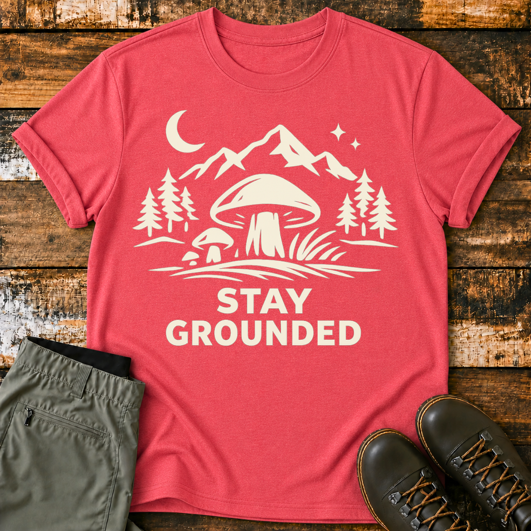 Stay Grounded Mushroom T‑Shirt