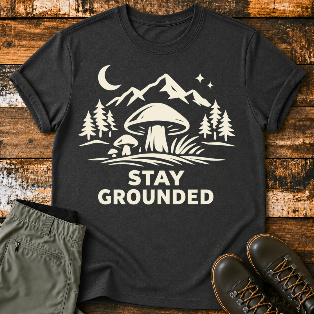Stay Grounded Mushroom T‑Shirt