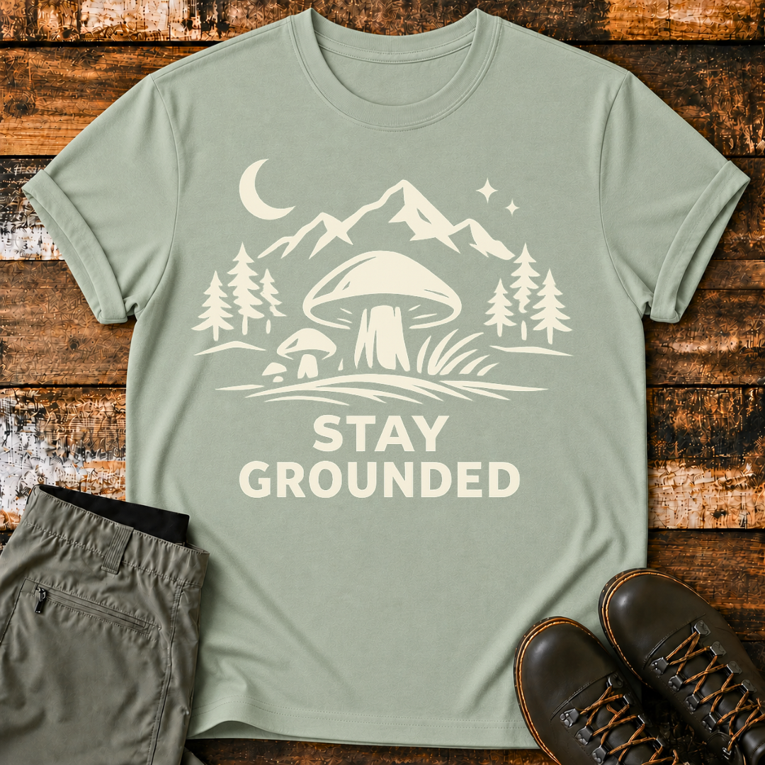 Stay Grounded Mushroom T‑Shirt