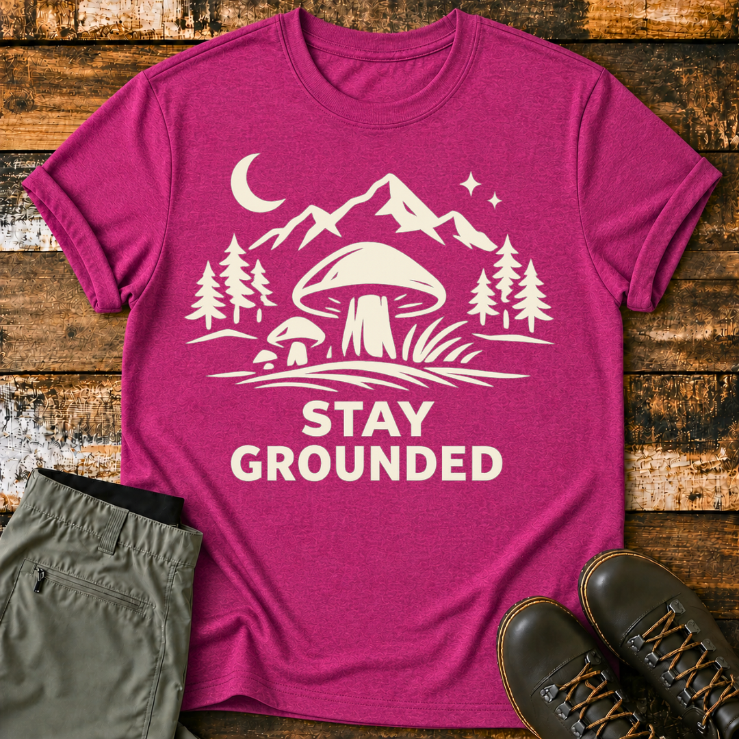 Stay Grounded Mushroom T‑Shirt
