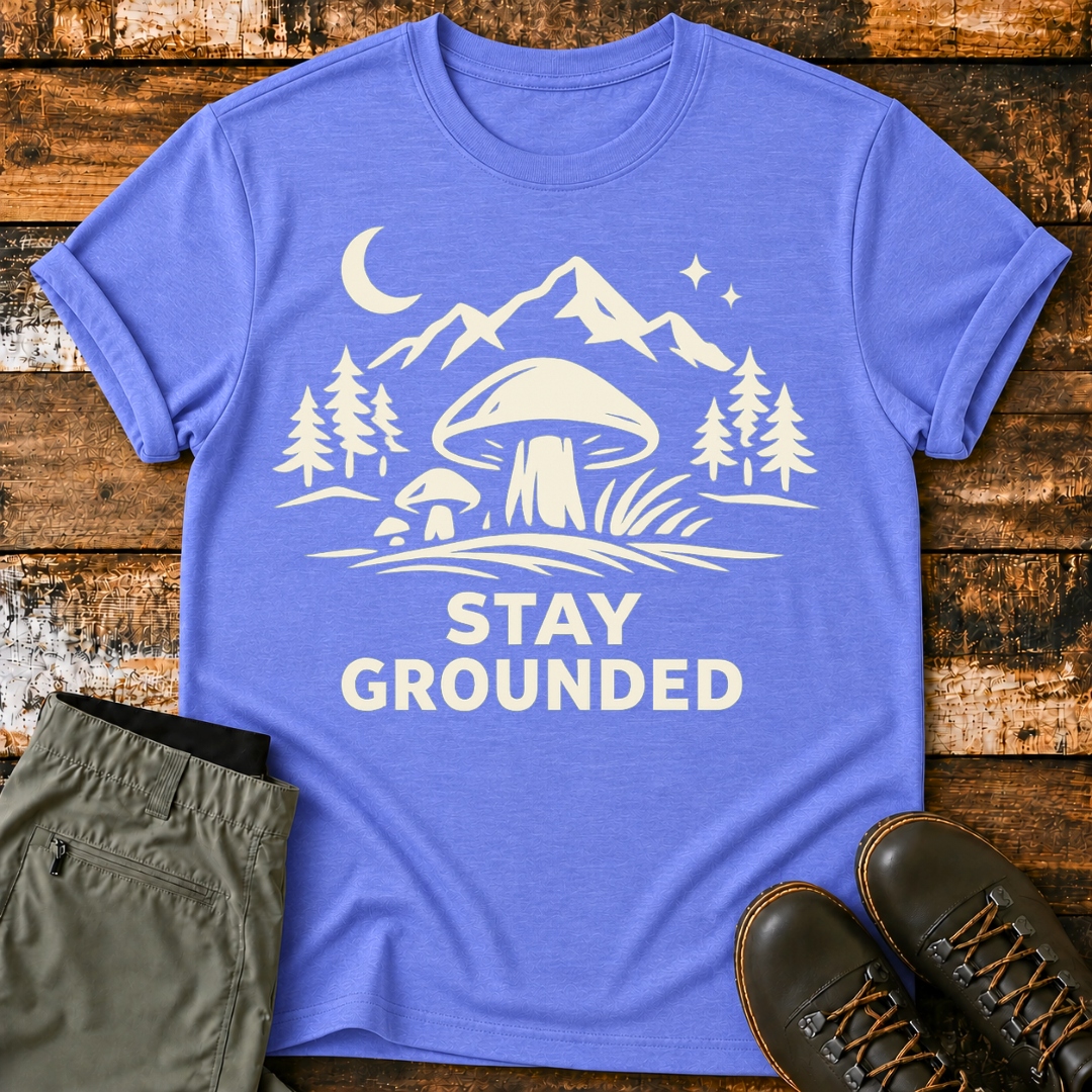 Stay Grounded Mushroom T‑Shirt