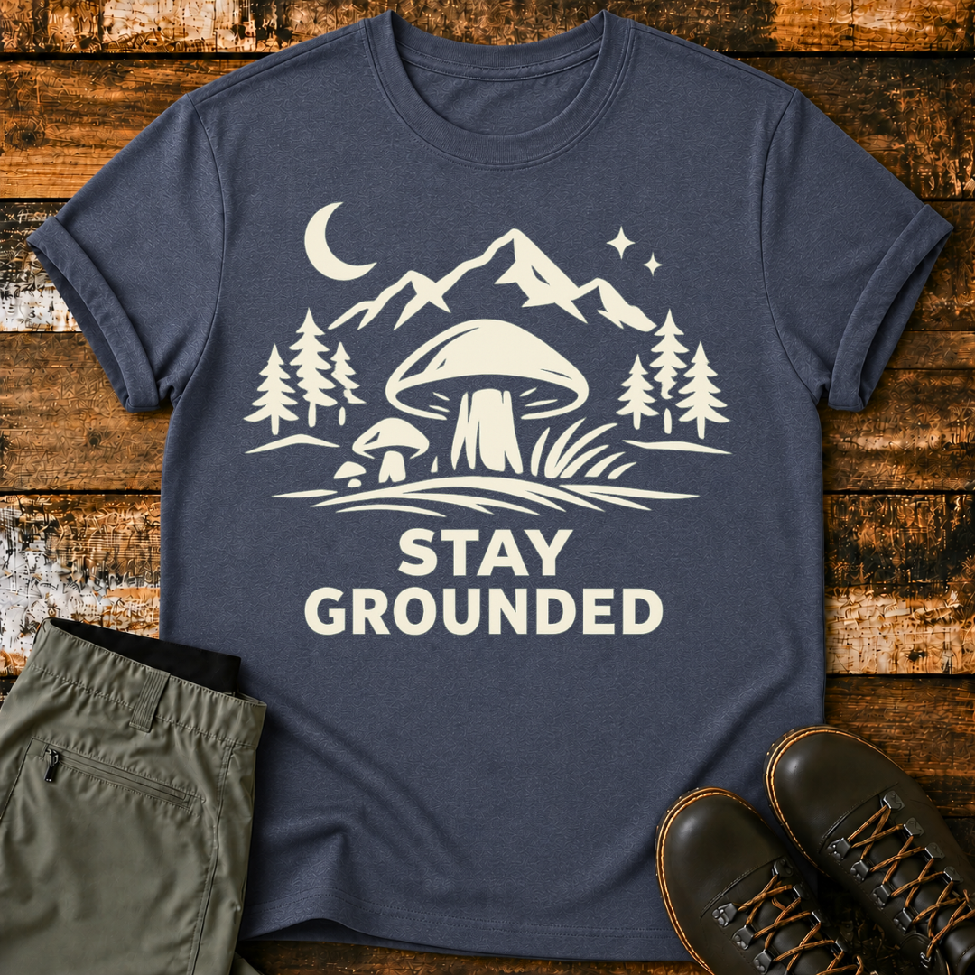 Stay Grounded Mushroom T‑Shirt