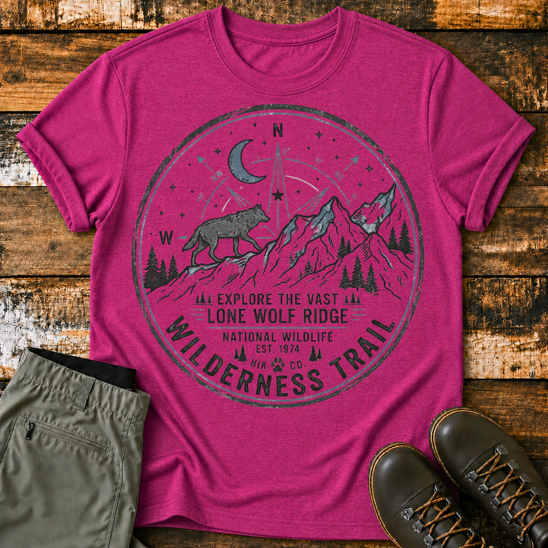 Wolf Wilderness Trail T‑Shirt