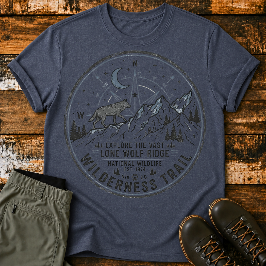 Wolf Wilderness Trail T‑Shirt