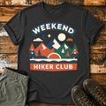 Retro Mountain Weekend Hiker Club T‑Shirt