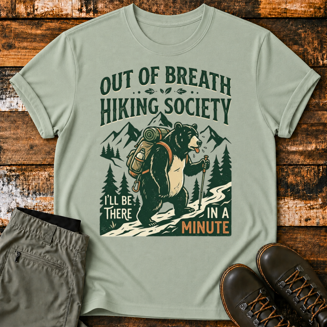 Out Of Breath Bear T-Shirt