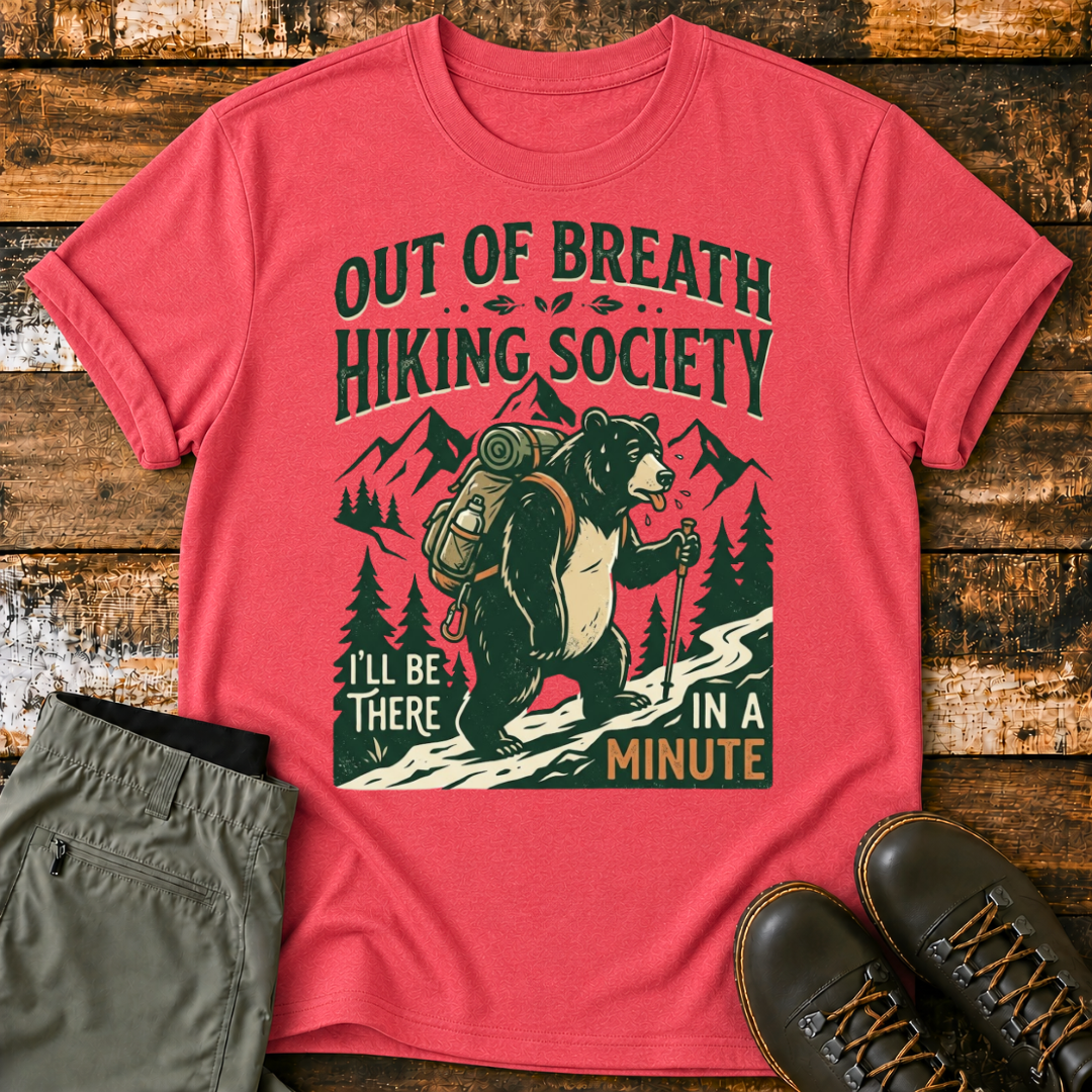 Out Of Breath Bear T-Shirt