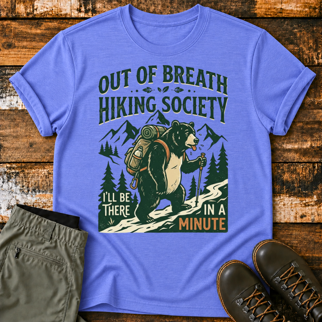 Out Of Breath Bear T-Shirt