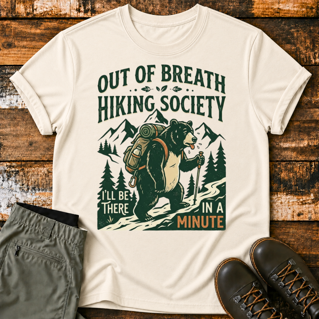 Out Of Breath Bear T-Shirt