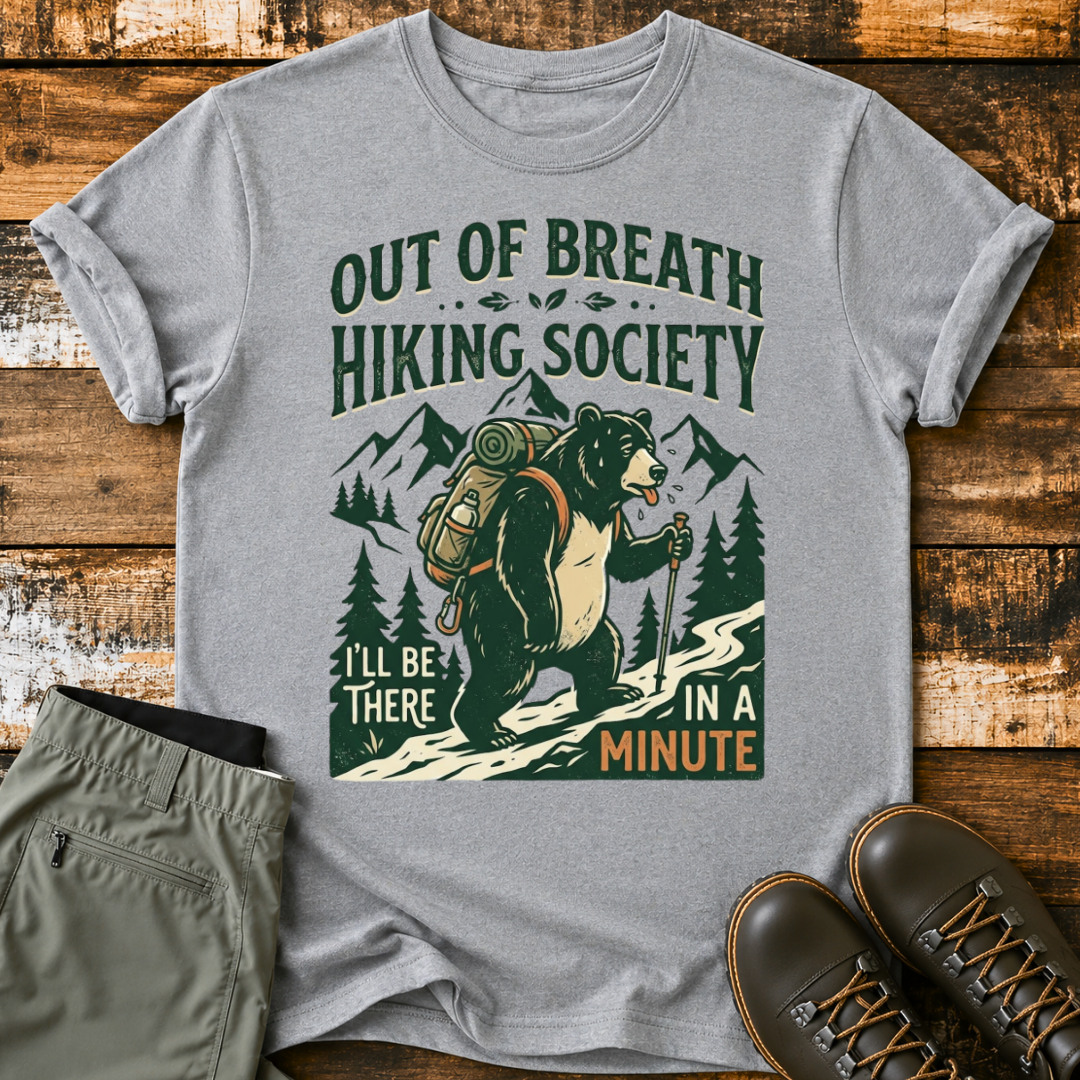 Out Of Breath Bear T-Shirt