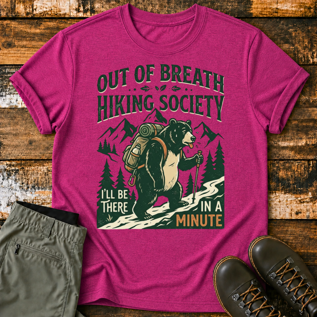 Out Of Breath Bear T-Shirt