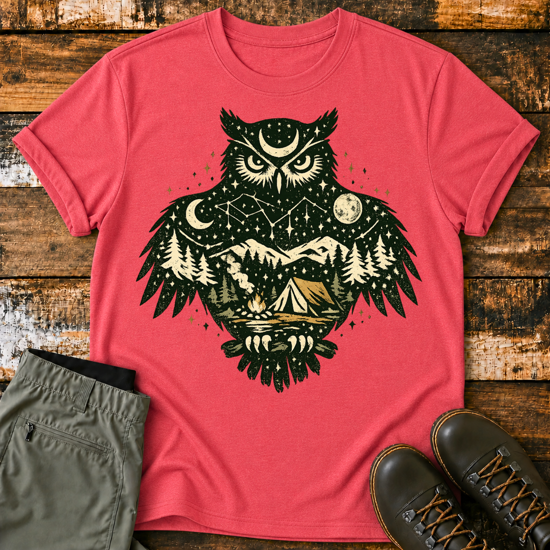 Night Sky Owl T-Shirt