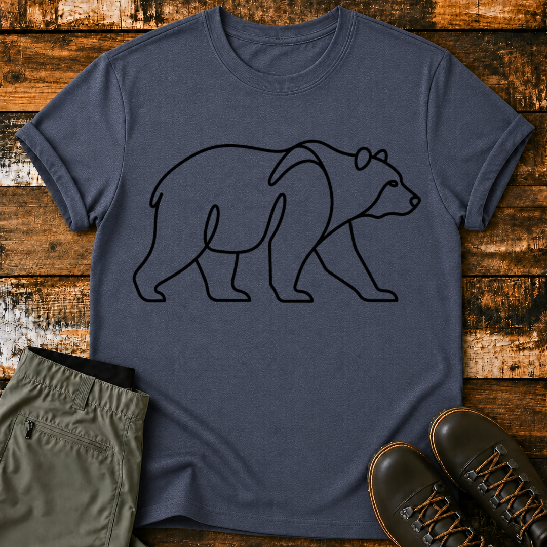 Minimalist Bear T-Shirt