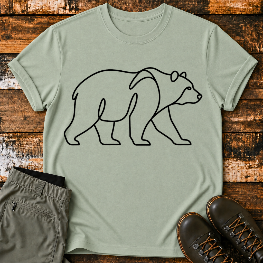 Minimalist Bear T-Shirt