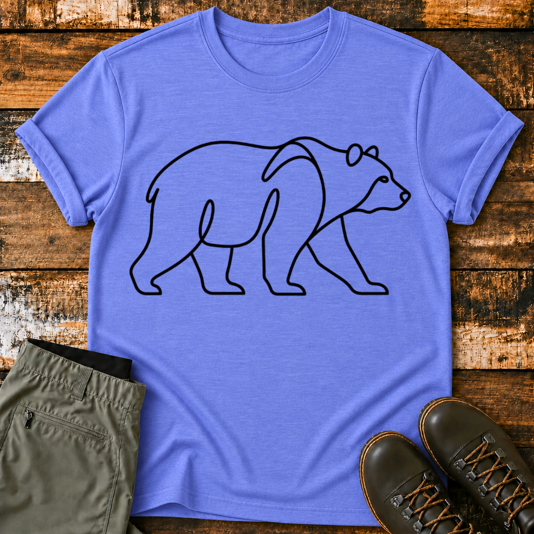Minimalist Bear T-Shirt