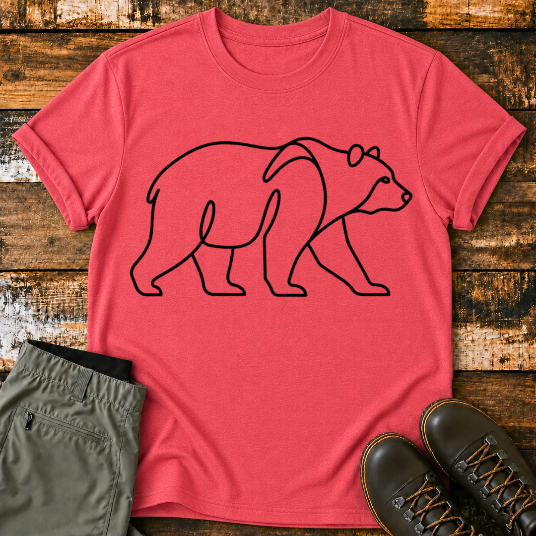 Minimalist Bear T-Shirt